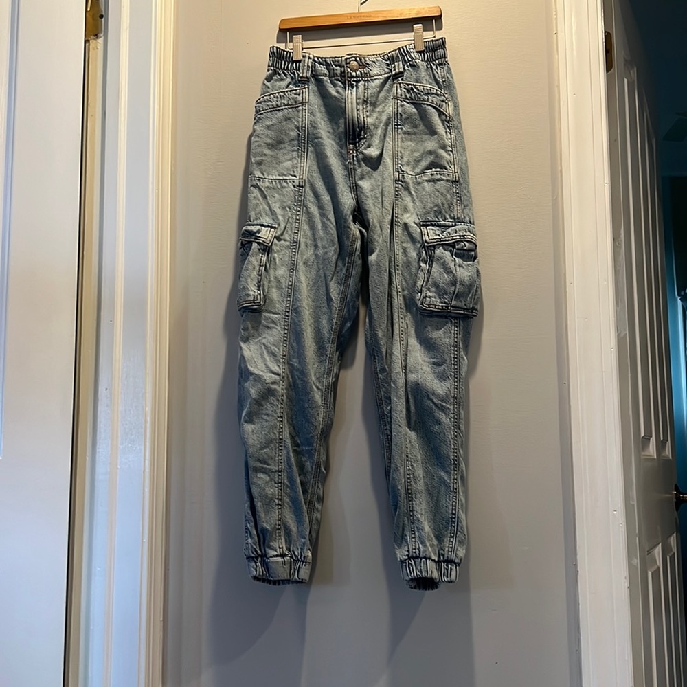 Jogger cargo jeans